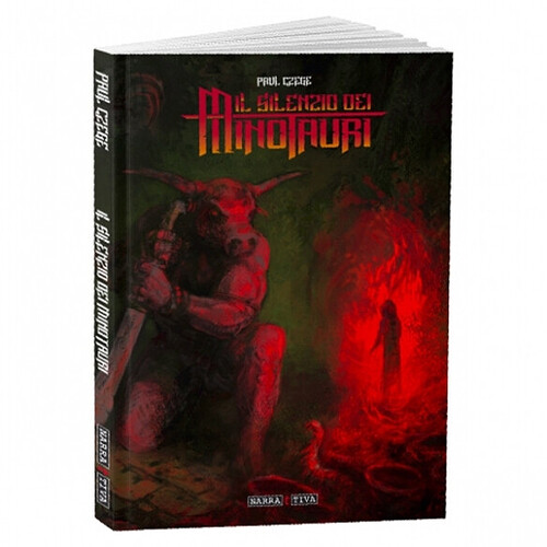 La copertina del libro "Il Silenzio dei Minotauri", traduzione italian di The Clay That Woke